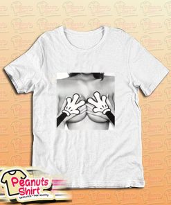 Micky Mouse Hands Mickey Mouse Boobs T-Shirt
