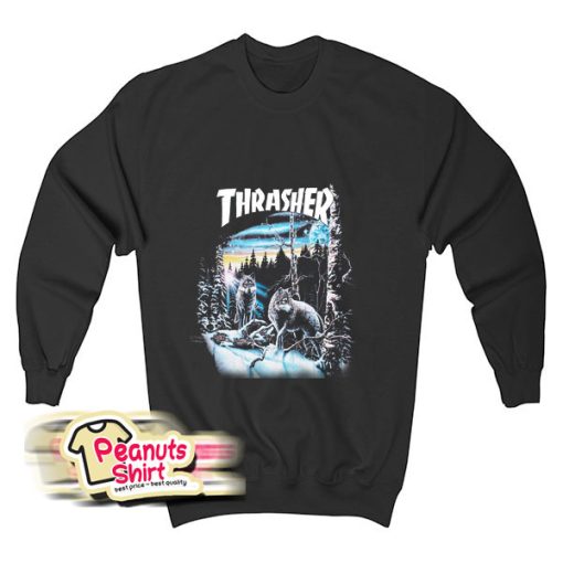 Thrasher 13 Wolves Sweatshirt