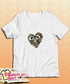Comme Des Garcons Camouflage T-Shirt