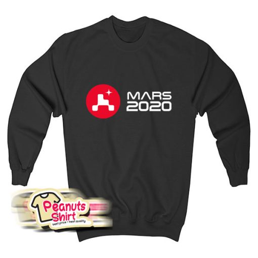 Nasa Mars 2020 Perseverance Rover Insignia Logo Sweatshirt