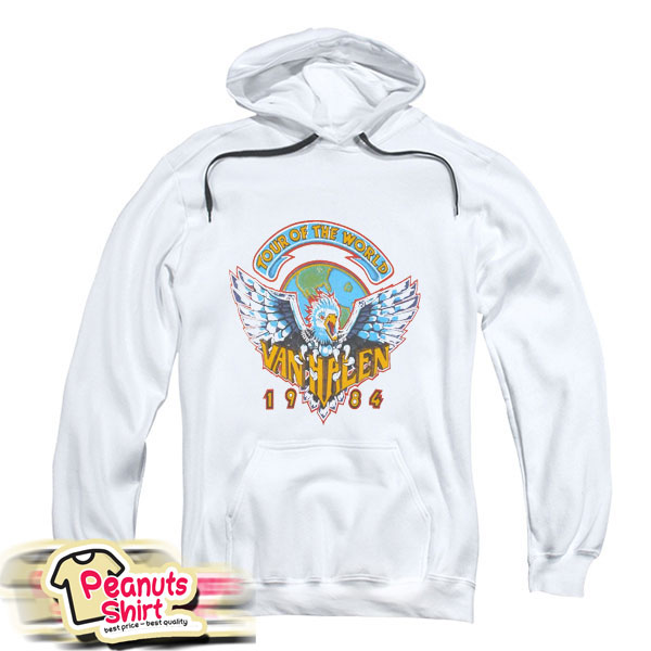 Tour World Van Halen 1984 Hoodie