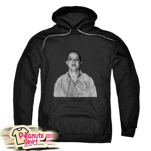 Britney Spears Shaved Head Hoodie