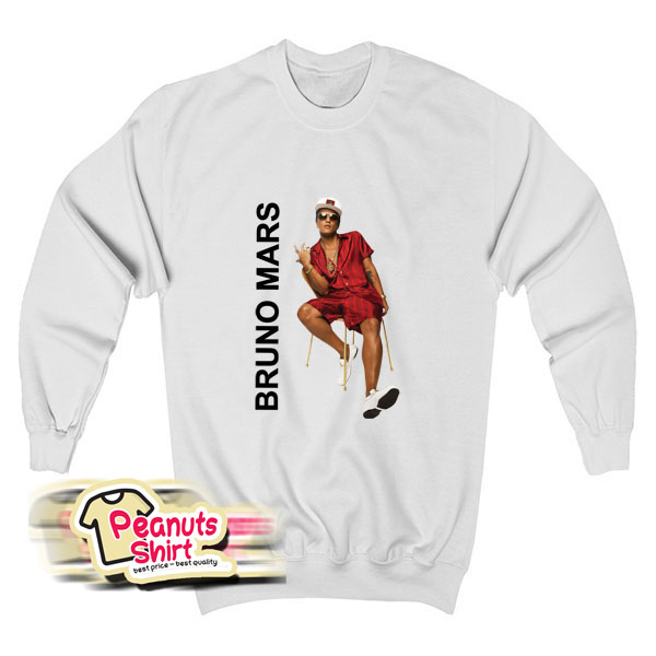 Bruno Mars 24k Magic Album Sweatshirt