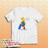 Cool Your Jets Man Bart Simpson T-Shirt