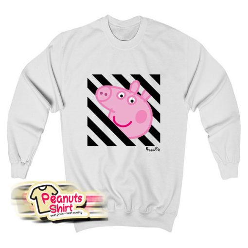 Peppa Pig X Off White Collab Sweatshirt
