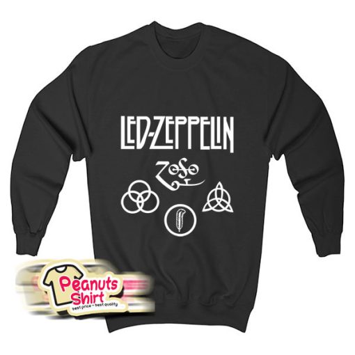 Led Zeppelin Rock Band Legend Men Sweatshirt
