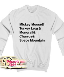 Mickey Mouse Turkey Legs Sweatshirt