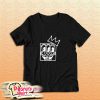 Jean Michel Basquiat Crown Haring T-Shirt
