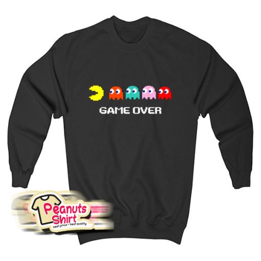 Pacman Game Over Sweatshirt