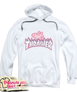 Thrasher Flame Peppa Head Hoodie