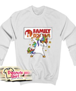 Unicorn Family Dollar Sweatshirt