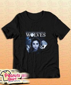 Wolves Selena Gomez Marshmello T-Shirt