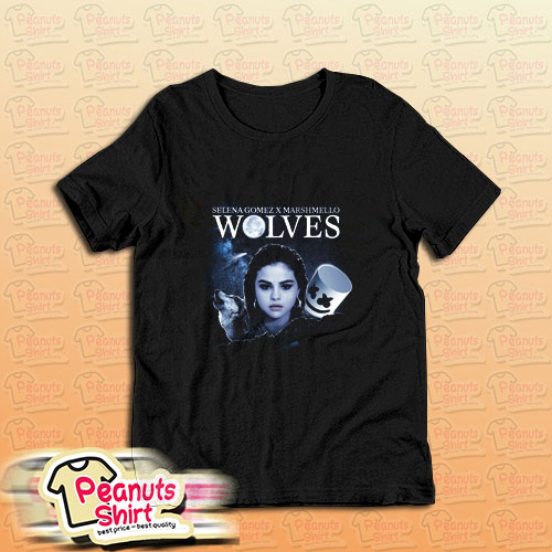 Wolves Selena Gomez Marshmello T-Shirt