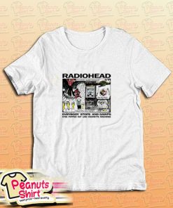 Radiohead Coloin Drawing T-Shirt