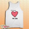 Cut Open Here For Love Tank Top