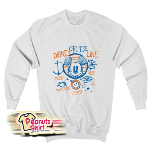 Disney Cruise Line Mickey Mouse Sweatshirt