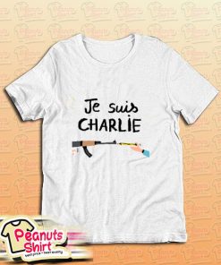 Gun Vs Pencil Je Suis Charlie T-Shirt