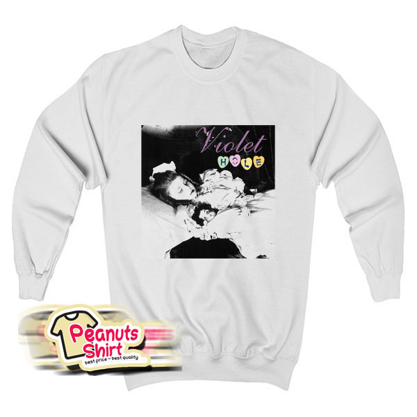 Violet Hole Band Sweatshirt