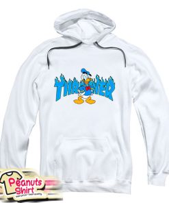 Donald Duck Thrasher Collab Hoodie