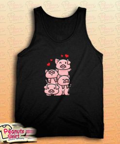 Funny Pigs Breeder Farmer Tank Top