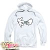 Mickey Mouse Hands Rolling Blunt Swag Hoodie