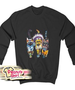 3 Indian Cats Sweatshirt