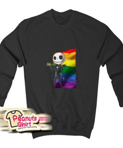 Jack Skellington Lgbt Pride Sweatshirt