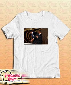 Smith Hits Chris Rock T-Shirt