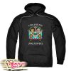 A Girl And Her Dog Living In Peace Hoodie