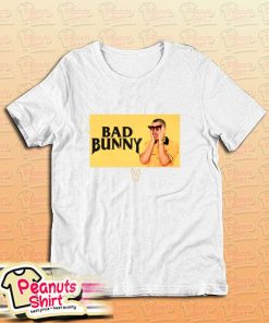 Bad Bunny Black And Yellow T-Shirt