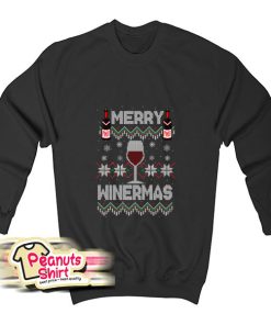 Ugly Christmas Wine Lover Sweatshirt