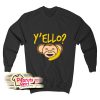 Yello Banana Monkey Lover Sweatshirt