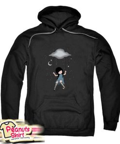 Fairy Girl In The Night Sky Hoodie