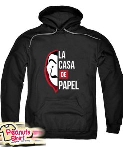 La Casa De Papel Face Hoodie