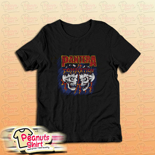 Pantera Domination Skulls T-Shirt