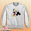 Bald Mickey Mouse Ears Memes Sweatshirt