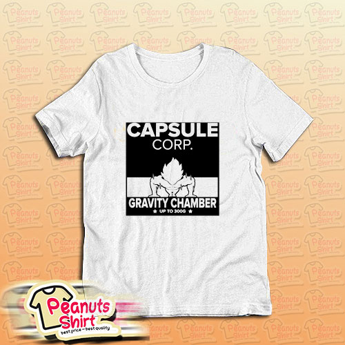 Capsul Corporation Gravity Chamber T-Shirt