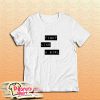 Fight Like A Girl Quote Feminism Girl Power T-Shirt