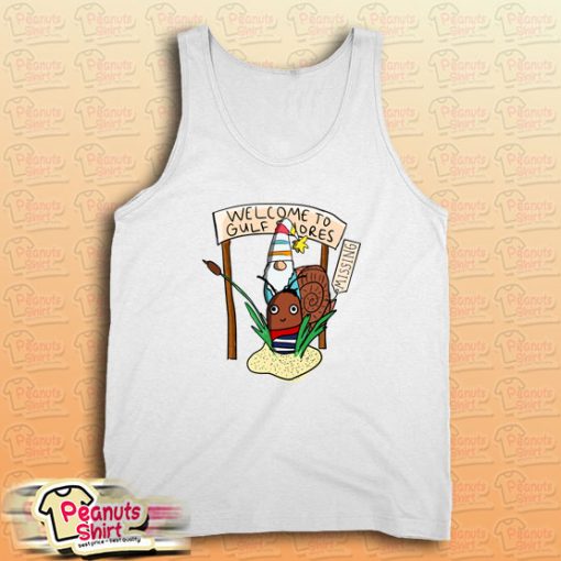 Gnomie and Escargot are Missing at Gulf Shores Tank Top