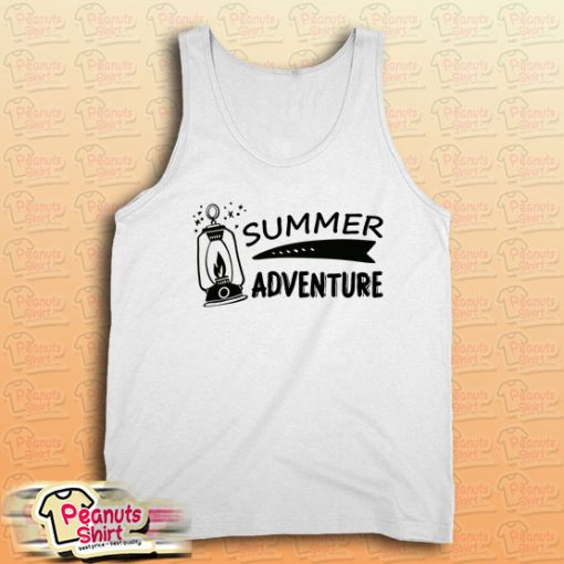 Summer Adventure Awaits Camper Tank Top