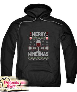 Ugly Christmas Wine Lover Hoodie