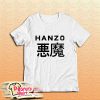 Hanzo Japanese Font T-Shirt