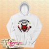 Stranger Things 4 Hellfire Club Skull & Weapons Hoodie