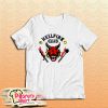 Stranger Things 4 Hellfire Club Skull & Weapons T-Shirt