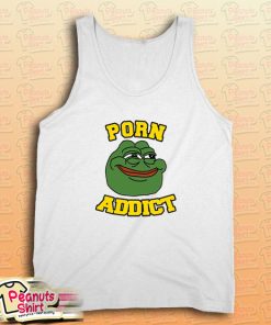 Pepe The Frog Porn Addict Tank Top