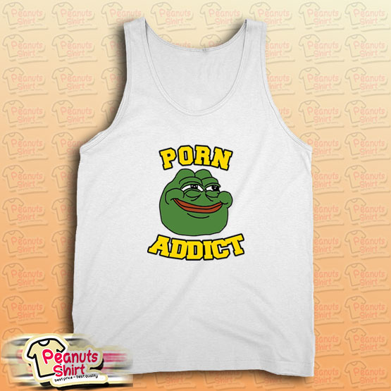 Pepe The Frog Porn Addict Tank Top
