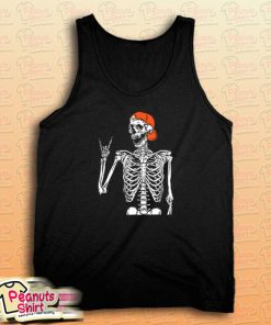 Skeleton Hand Rock Tank Top