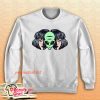 Alien Inside Human Girl Sweatshirt