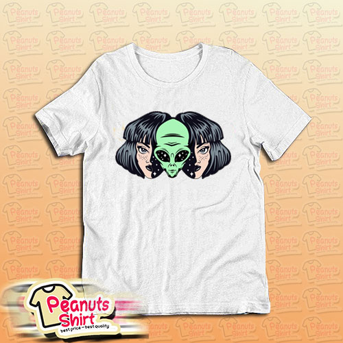Alien Inside Human Girl T-Shirt