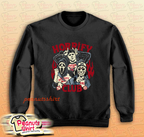 Horrify Club Ringer Sweatshirt